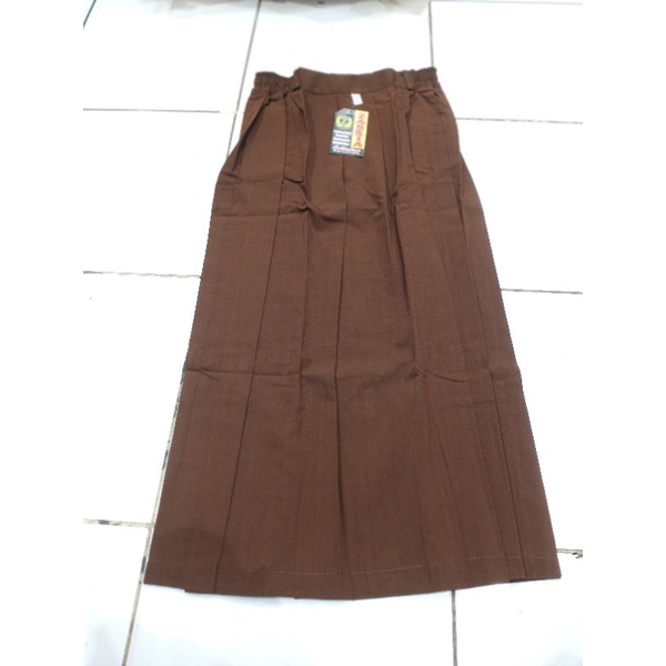 Rok Panjang Sekolah SD / Rok Panjang SD Coklat Rempel Keliling / Seragam Sekolah SD
