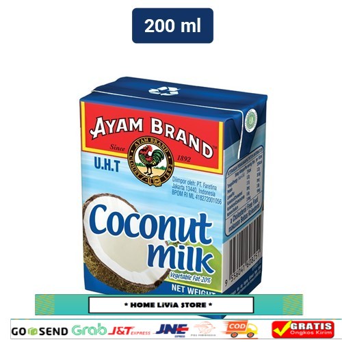 

Ayam Brand Coconut Milk 200ml