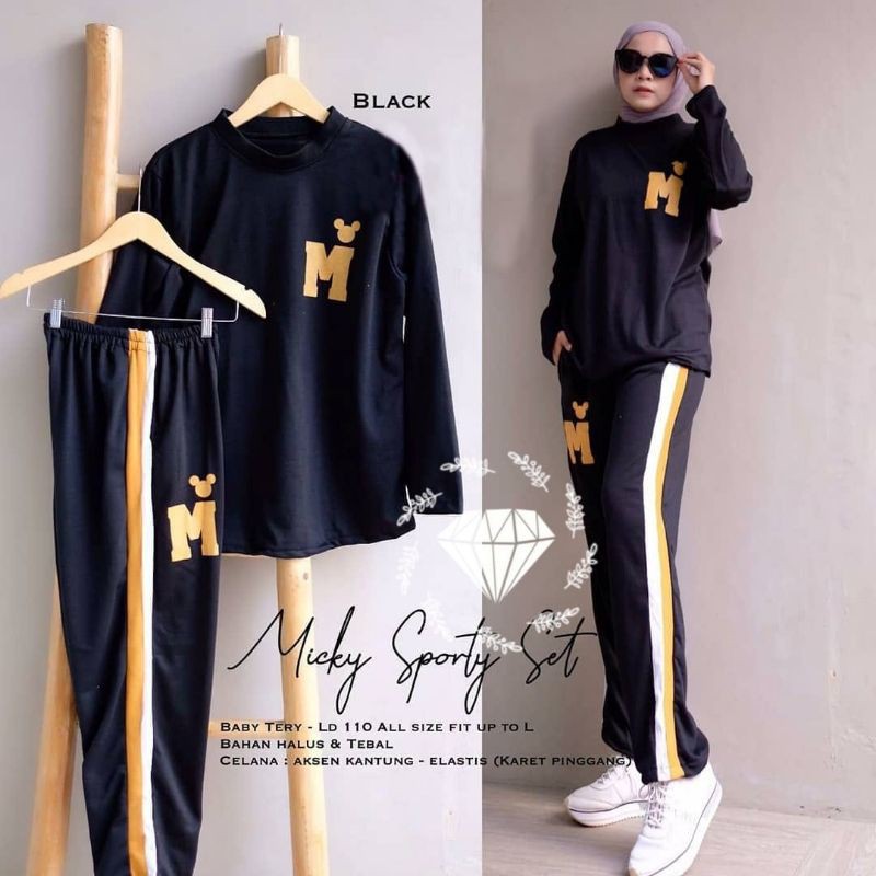 Stelan Senam Merah Putih/Baju Senam Merah Putih/Setelan Olahraga Wanita Modis Terbaru 2022 Gerak Jal