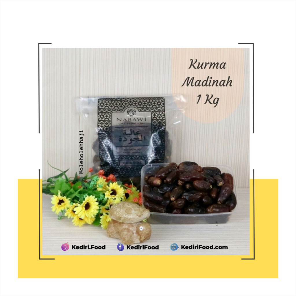 

Kurma Madinah 1 Kg | Kediri Food Oleh-oleh haji dan umroh jajanan dan camilan sehat kediri