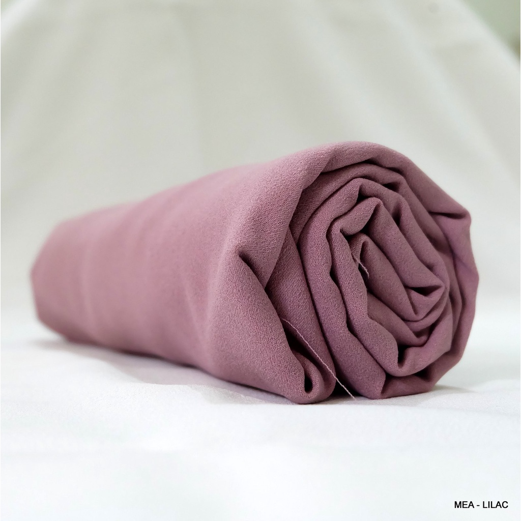 Pashmina Diamond Crepe Panjang 250x75 CM-LILAC