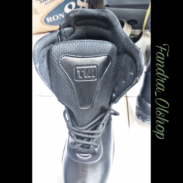 Sepatu PDL Jatah TNI AD. Kualitas Terbaik 