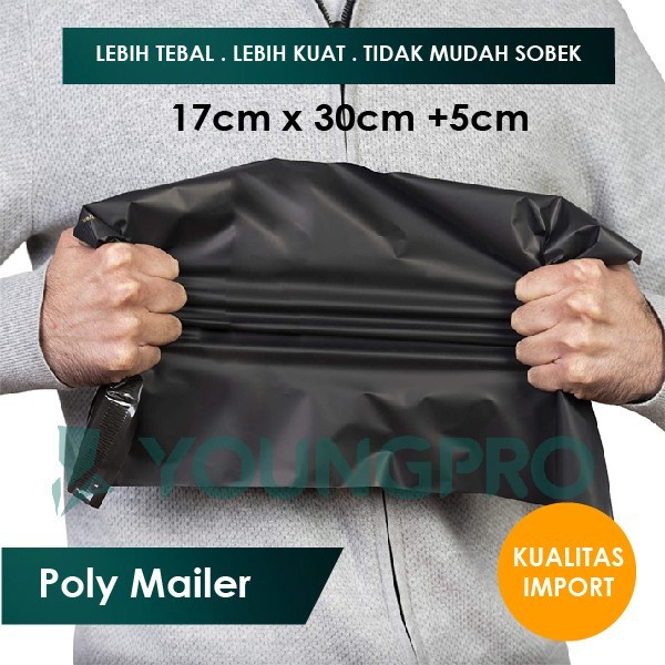 Plastik Polymailer -  Polymailer 17X30 Kantong Plastik Amplop Packing Online 100Pcs