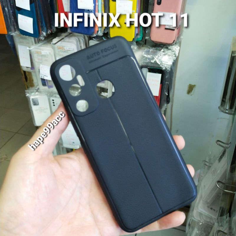 Infinix HOT 11 soft case silikon silicone auto focus