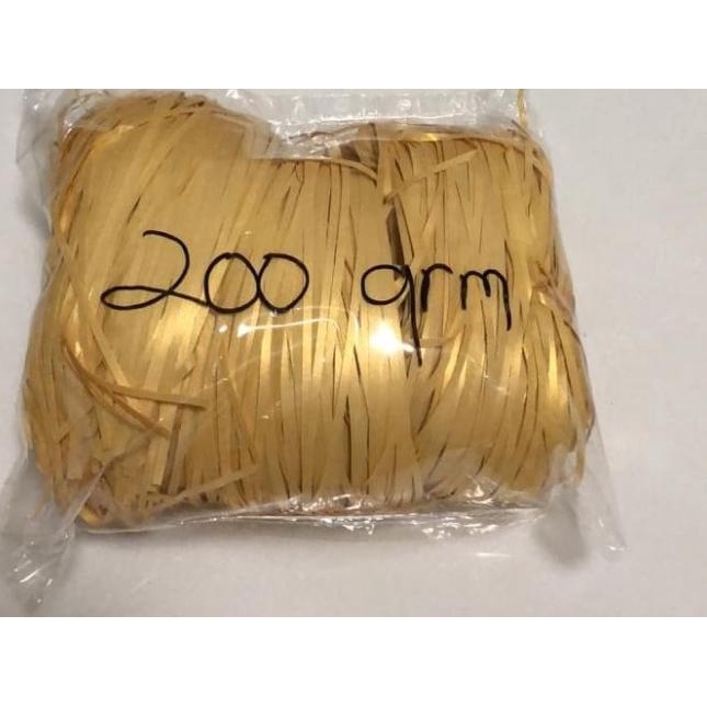

✧ Shredded Paper / Gold Plasma / Emas Plasma / 200 gram / Straight cut ➷