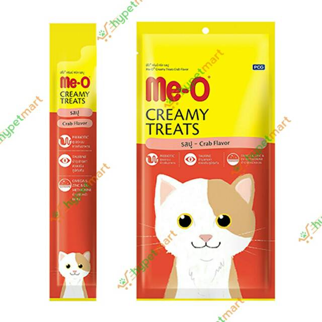 Me-O Meo Creamy Treats All Varian Rasa