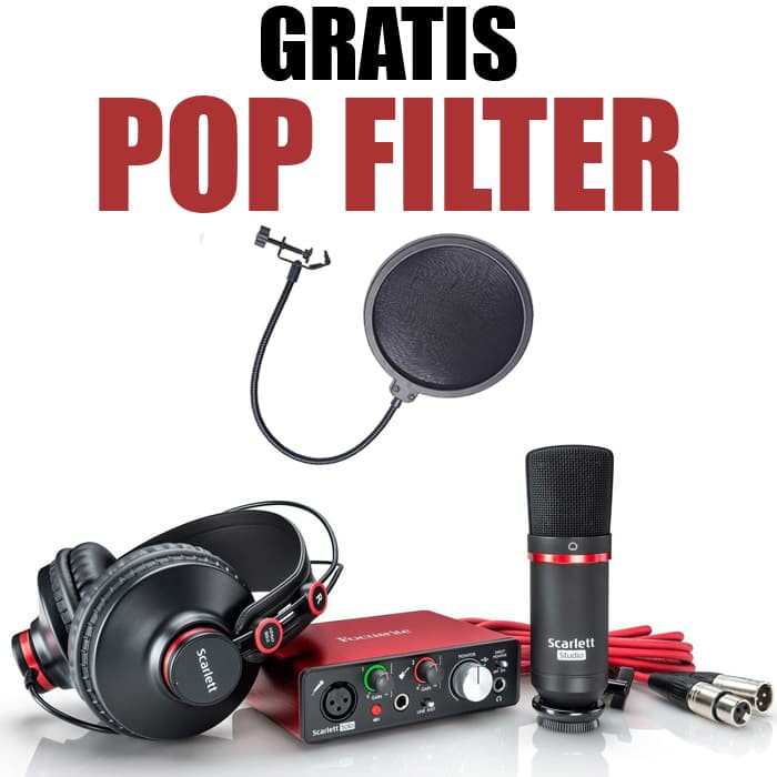 OKE BGT  Focusrite Scarlett Solo Studio - Second Generation AL02