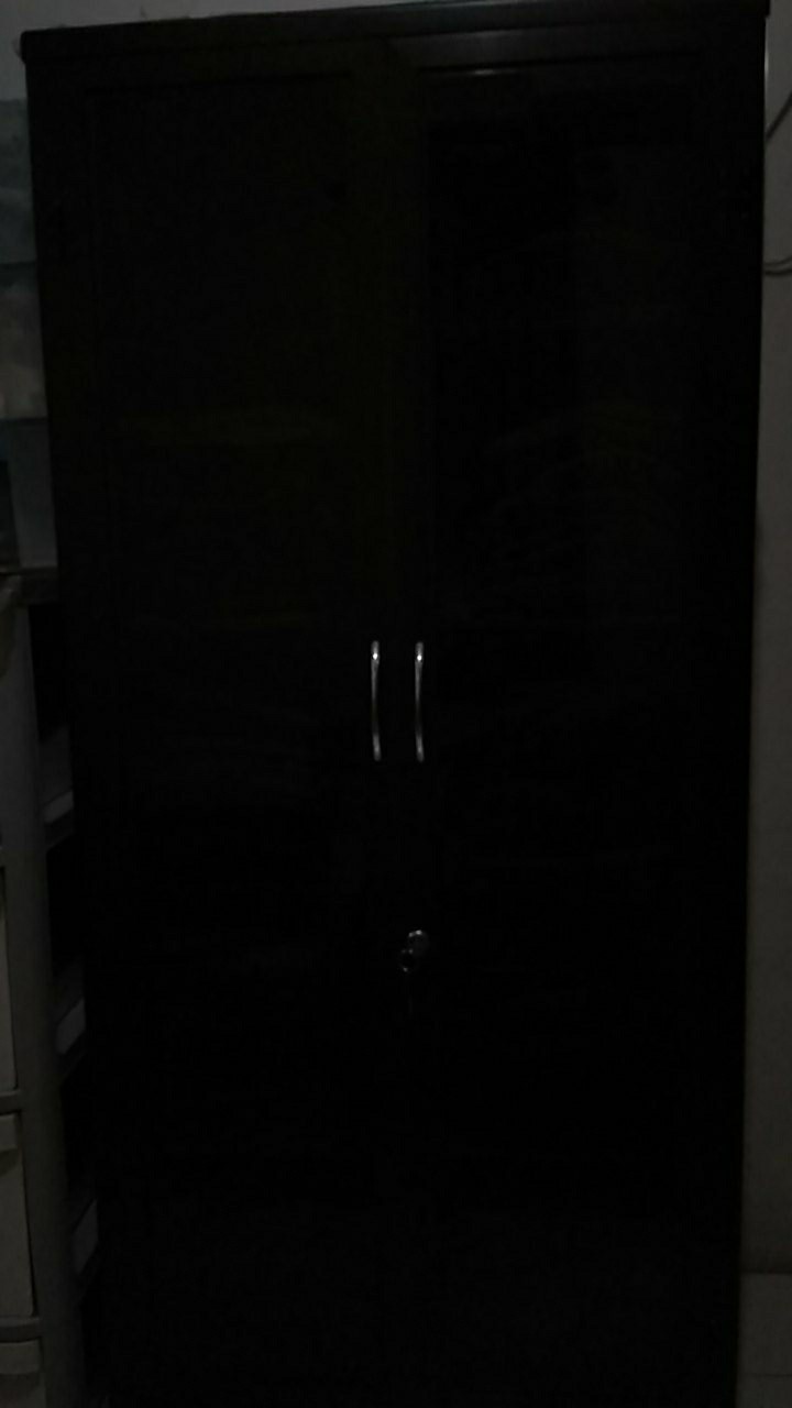 136 Lemari Kaca Etalase 65x40x150 Cm, 5 Susun Full Kaca Riben 5 Mili Rak Serbaguna