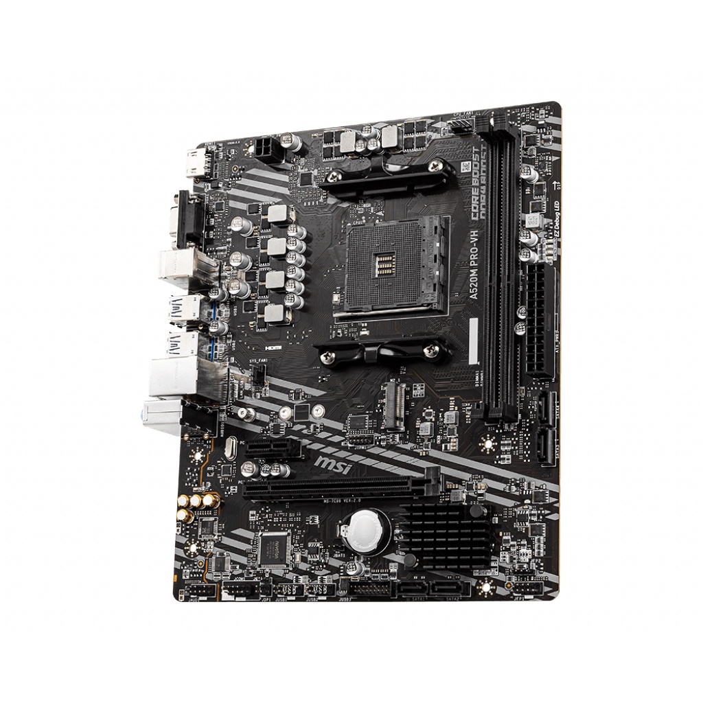 MSI A520M PRO-VH (Socket AM4) Harga Bersahabat