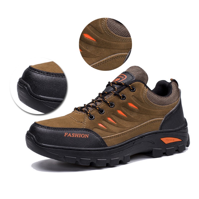 COD Highland Sepatu Gunung Pria Sepatu Safety Pria Waterproof Sepatu Hiking Outdoor IMPORT SP101