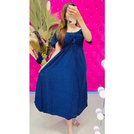 Dress Angel serut / Dress smok serut /daster serut