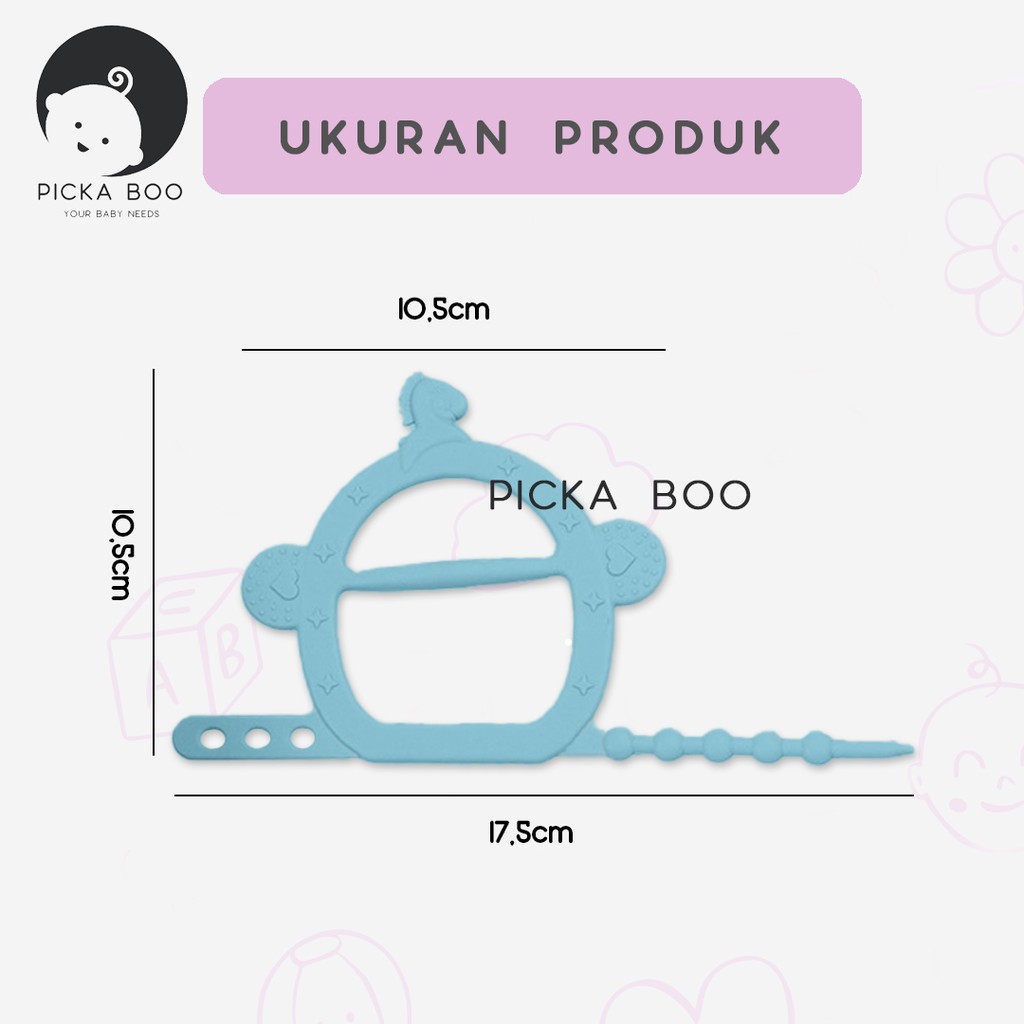 PICKA BOO Teether Gigitan Bayi Bentuk Gelang