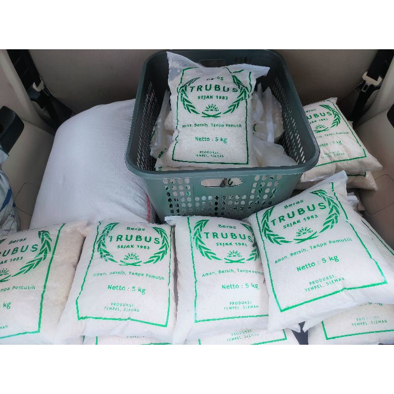 

Beras putih RAMOS C4 mbah trubus 5 kg - Petani Langsung - Hasil panen sendiri
