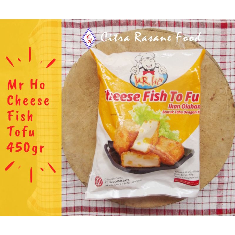 

Mr Ho Cheese Fish Tofu / Ikan Olahan Bentuk Tahu dengan Keju 450gr