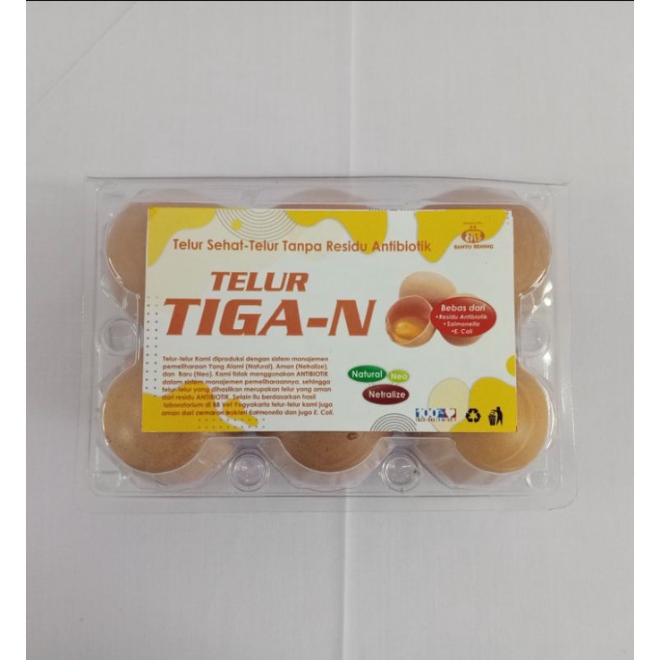 Telur Ayam Prebiotik Bebas Residu Antibiotik