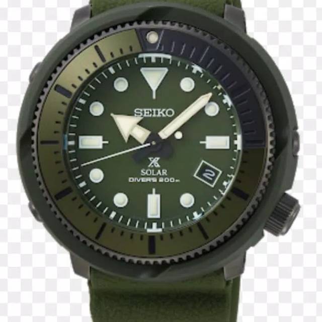 Seiko Prospex Tuna Street Series SNE535P1 Solar Divers Green Sne535