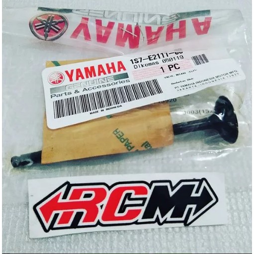 VALVE INTAKE KLEP IN DALAM JUPITER MX VIXION R15 LAMA ORI ORIGINAL YAMAHA YGP ASLI 1S7-E2111-00