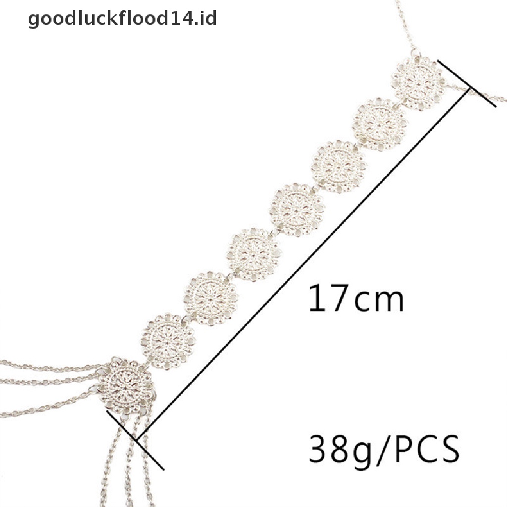 Kalung Rantai Tubuh Bahan Alloy Untuk Wanita