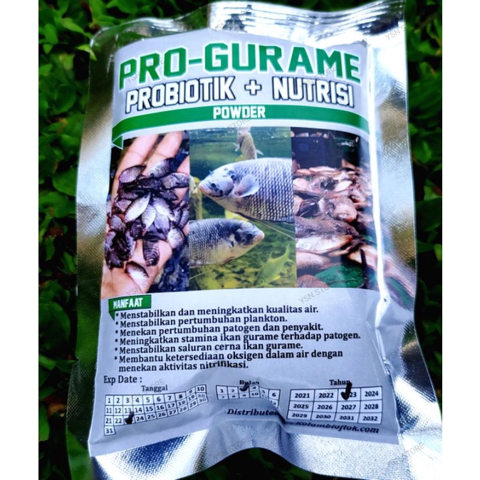 Probiotik Ikan Gurame Pro-Gurame isi 100 grm/saset
