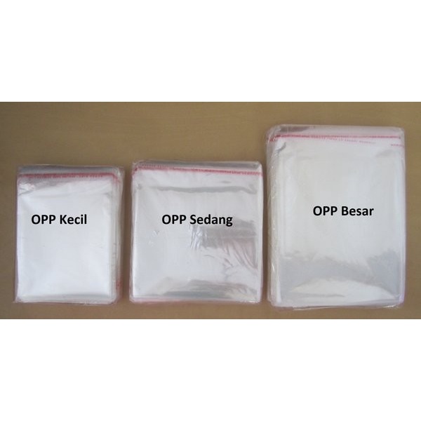 Plastik OPP / plastik kue / plastik kretekan