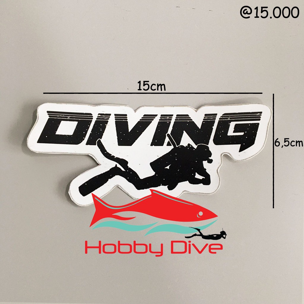 Sticker Diving Scuba Diving Accessories Sticker Diving HD-060