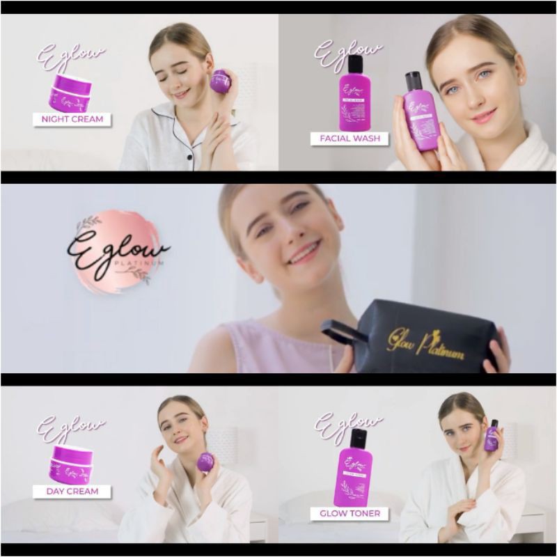 Eglow platinum/ cream BPOM EGlow platinum