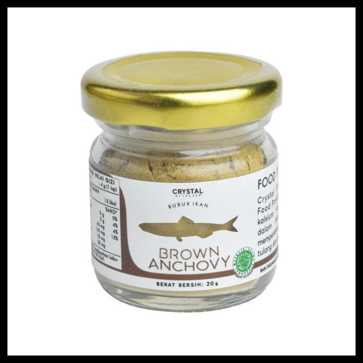 

[READY STOCK] CRYSTAL OF THE SEA BROWN ANCHOVY FOOD POWDER/BUBUK IKAN TERI JENGKI