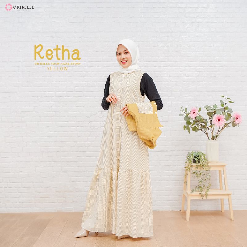 GAMIS ONE SET CARDIGAN &amp; DRESS © RETHA ORIBELLE