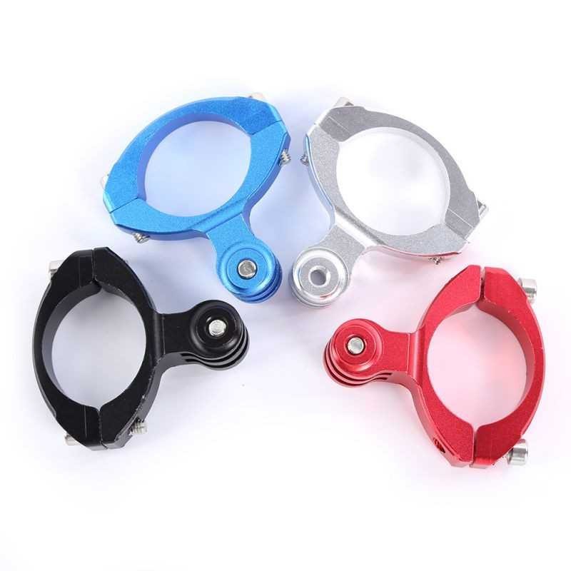 Bike Handlebar Seatpost Mount for GoPro Xiaomi Yi Murah Handle Bar Action Camera Sepeda