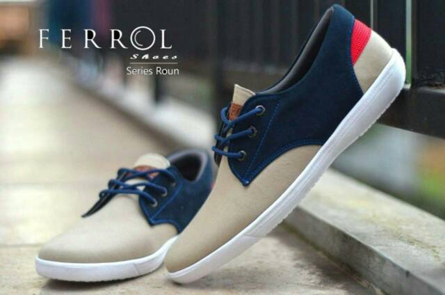 SEPATU SNEAKERS KASUAL PRIA FERROL ROUN ORIGINAL