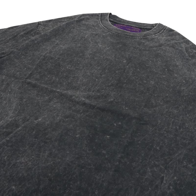 OVERSIZE TSHIRT TOXIC1805 BLANK BLACK CANDY WASH