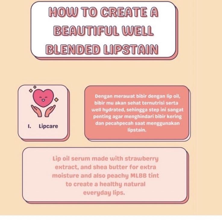 [Z7B] [READY] LIP STAIN BY GODDES SKIN LIPTINT LIP TINT LIPSTAIN BY GODDESKIN GODES SKIN VAMPIRE BLO