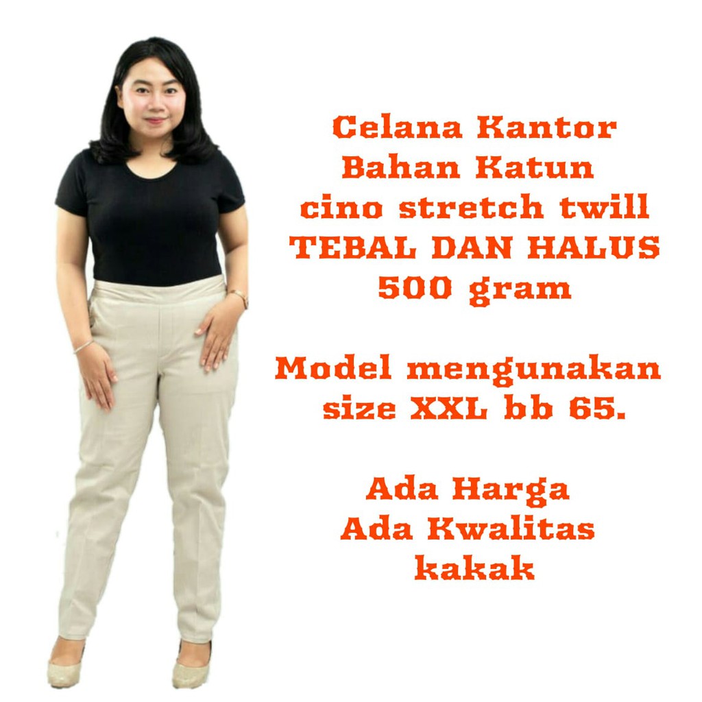 NDR901 BAGGY PANTS JUMBO / BAGGY XXL / 4L / 5L / beggy jumbo / celana wanita jumbo / baggi pants ...