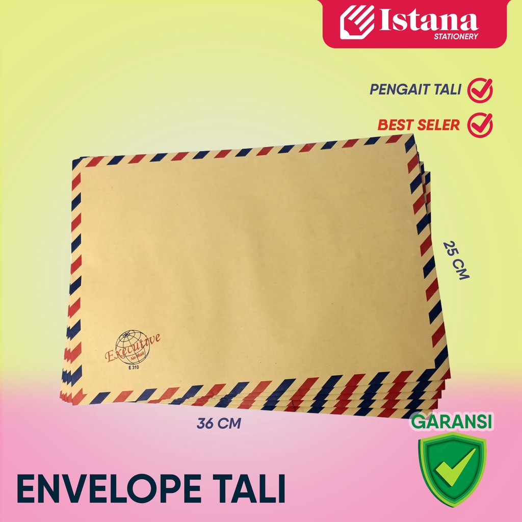 

[BEST SELLER] AMPLOP TALI AIRMAIL 310 FOLIO