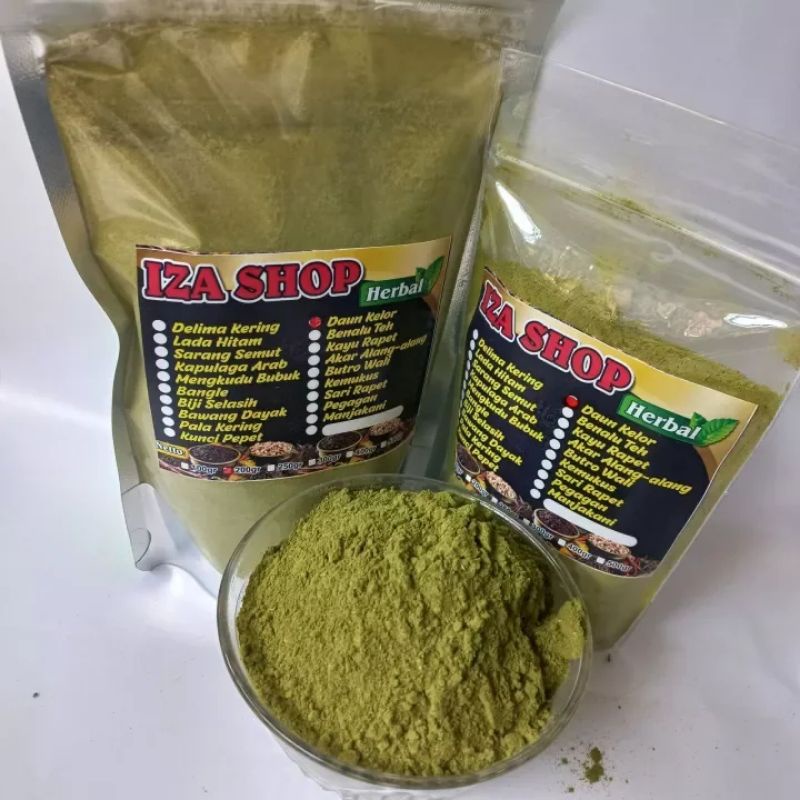 

daun kelor bubuk murni