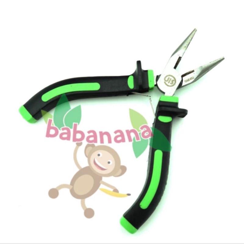 Tekiro PL-LN1289 Tang Long nose mini pliers combination potong jepit