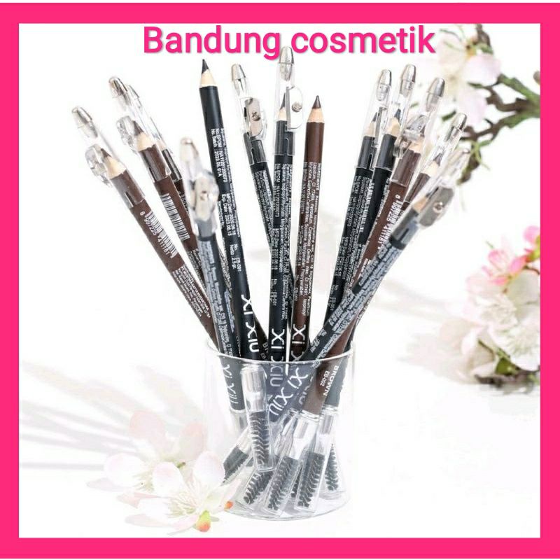 Xi Xiu Eyebrow Pencil | XI XiU Pensil Alis 2 in 1 Eye Brow.