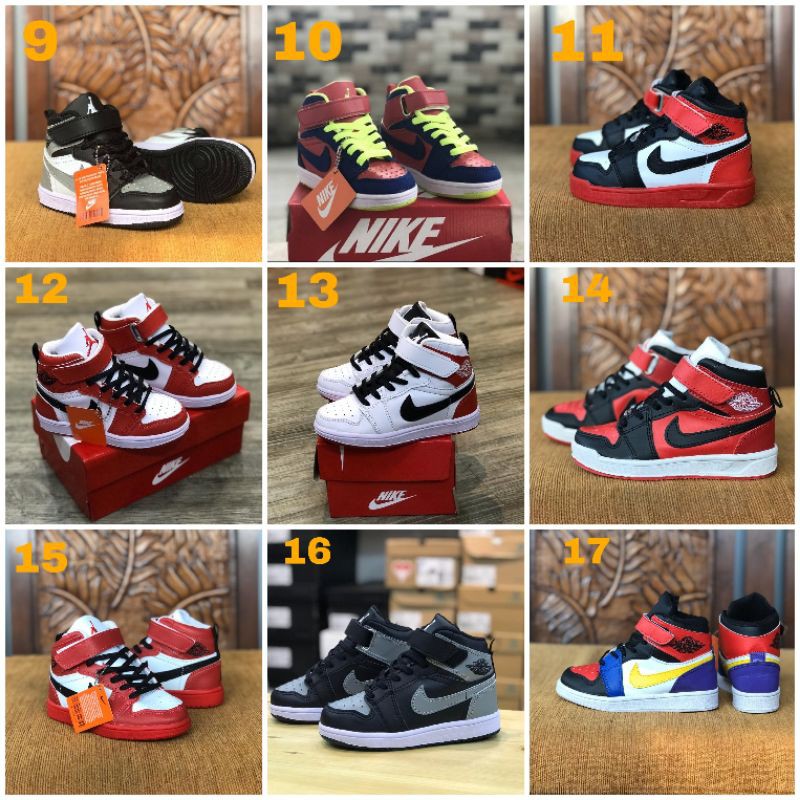 SEPATU JORDAN ANAK PREMIUM HIGH QUALITY NIKE JORDAN ANAK KADO