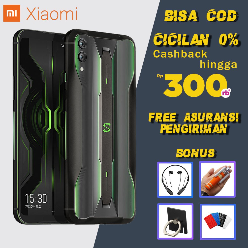 Xiaomi Black Shark 2 Pro 8GB/128GB & 12GB/256GB Garansi