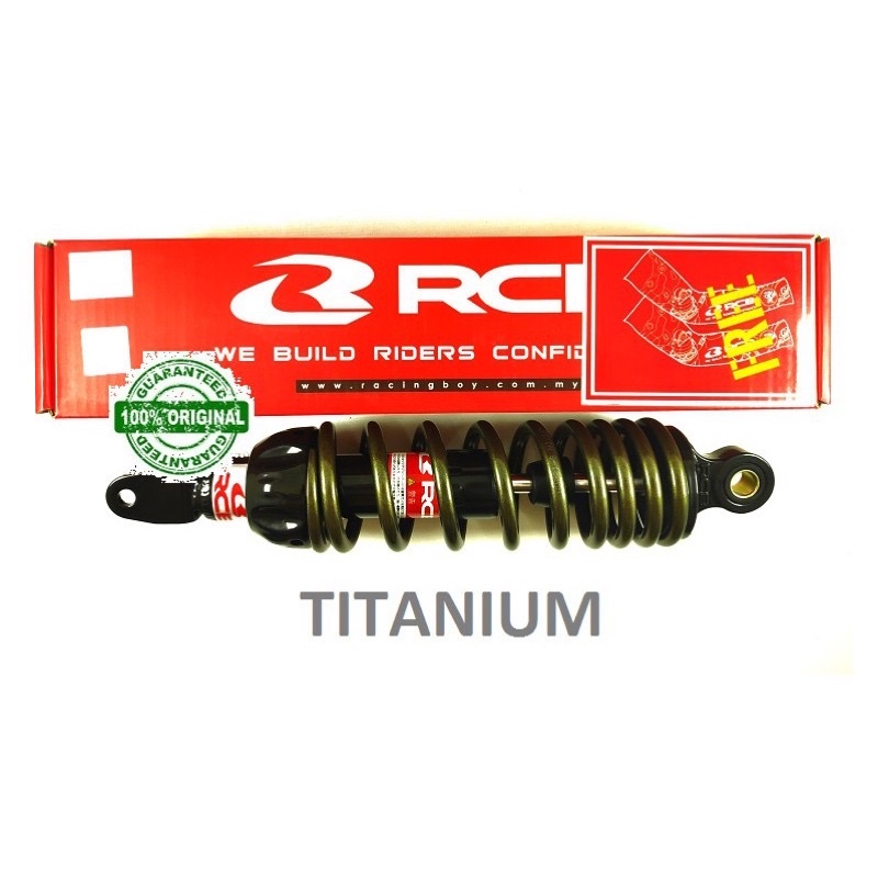 (PROMO) Shockbreaker RCB A2 Series Original 100% 305mm &amp; 330mm , Mio, Vario 110, 125, 150, Scoopy, Xeon, Fino, Spacy, Skydrive, Spin, Nex, Soul, M3, GT125, Xride, Dll , Shock Malaysia Racing Boy