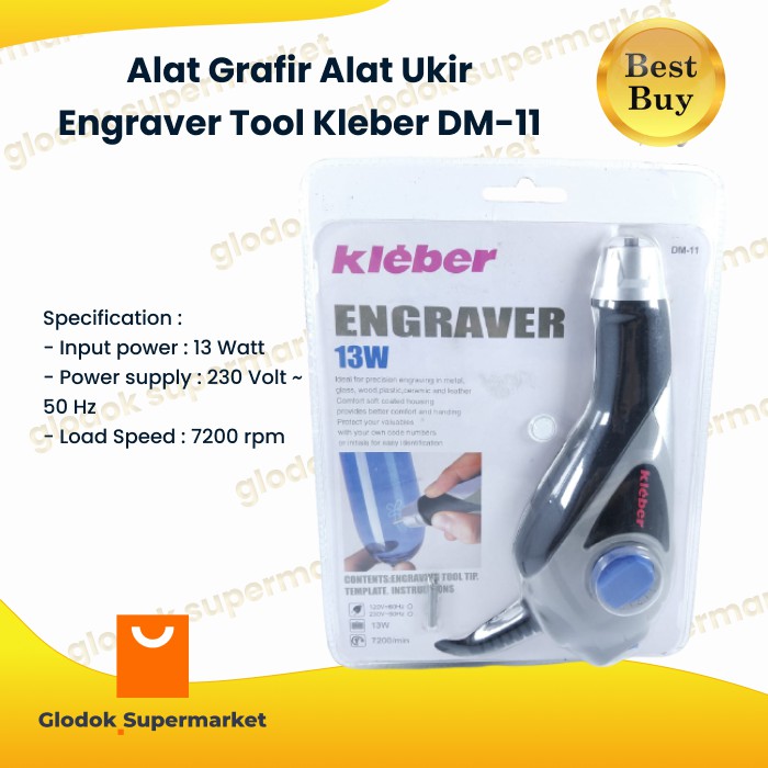 Alat Grafir Alat Ukir Engraver Tool kleber DM-11