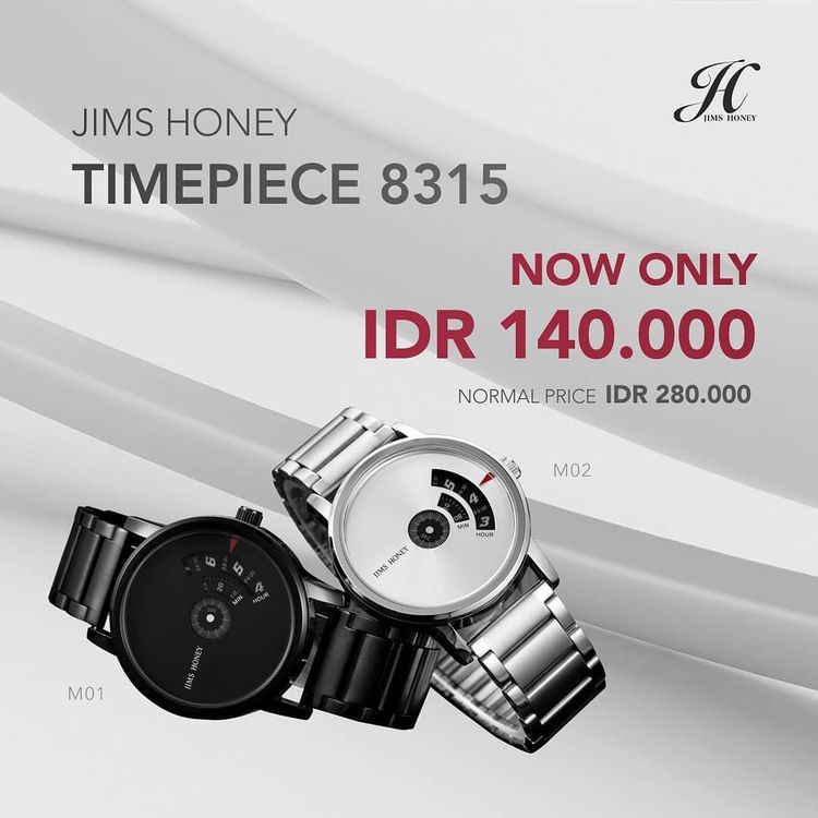 JAM TANGAN 8315 PRIA JIMS HONEY