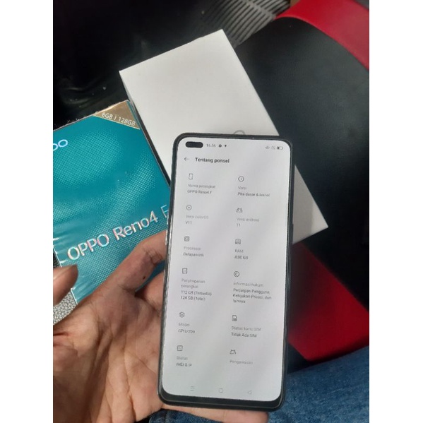 oppo Reno 4f Ram 8/128 gb