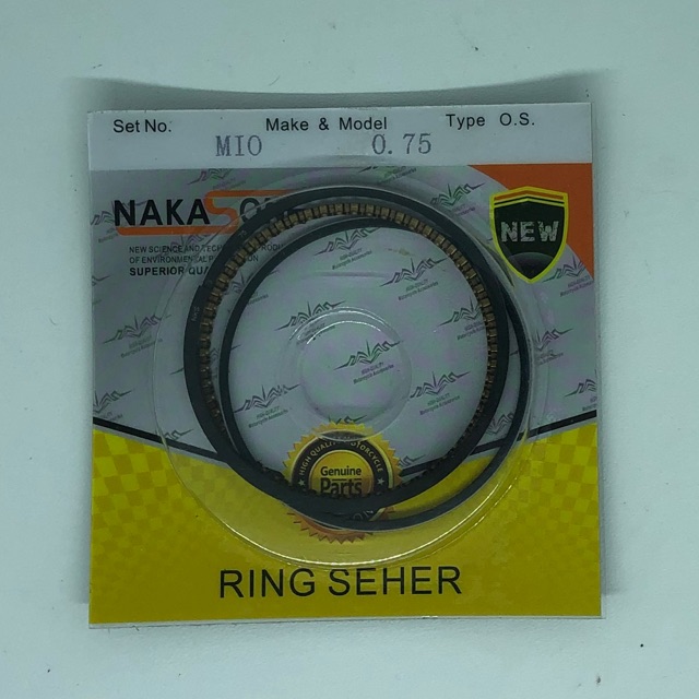 Ring Piston Yamaha Mio Sporty Smile Nouvo Seher Oversis Os Std 25 50 75 100