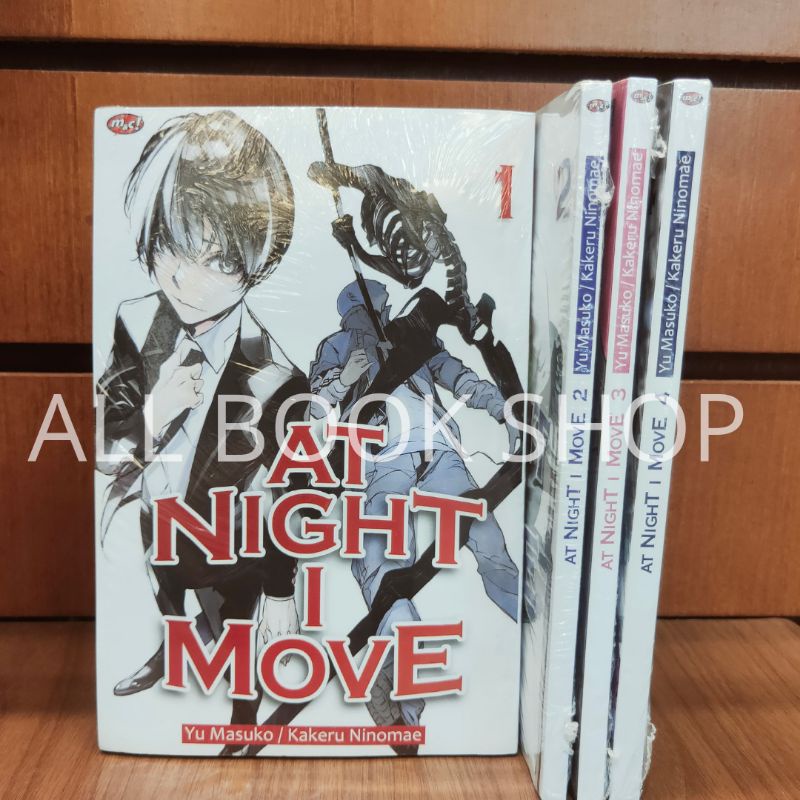 Komik At Night I Move Vol 1-4 Tamat