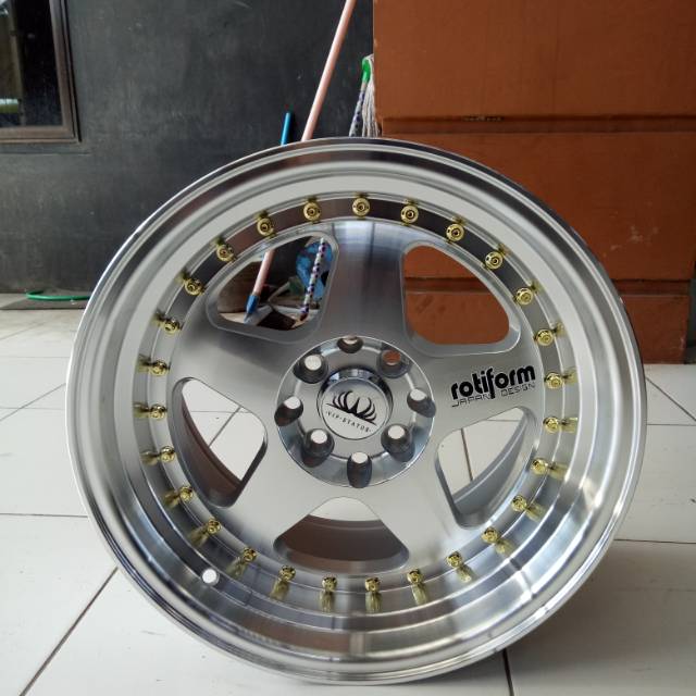 Velg Rotiform Rock R16 Velg Racing Mobil Rotiform Rock Ring 16 Shopee Indonesia