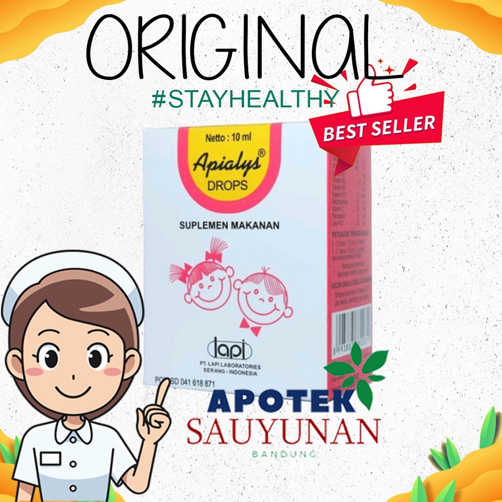 APIALYS drops Multivitamin untuk bayi