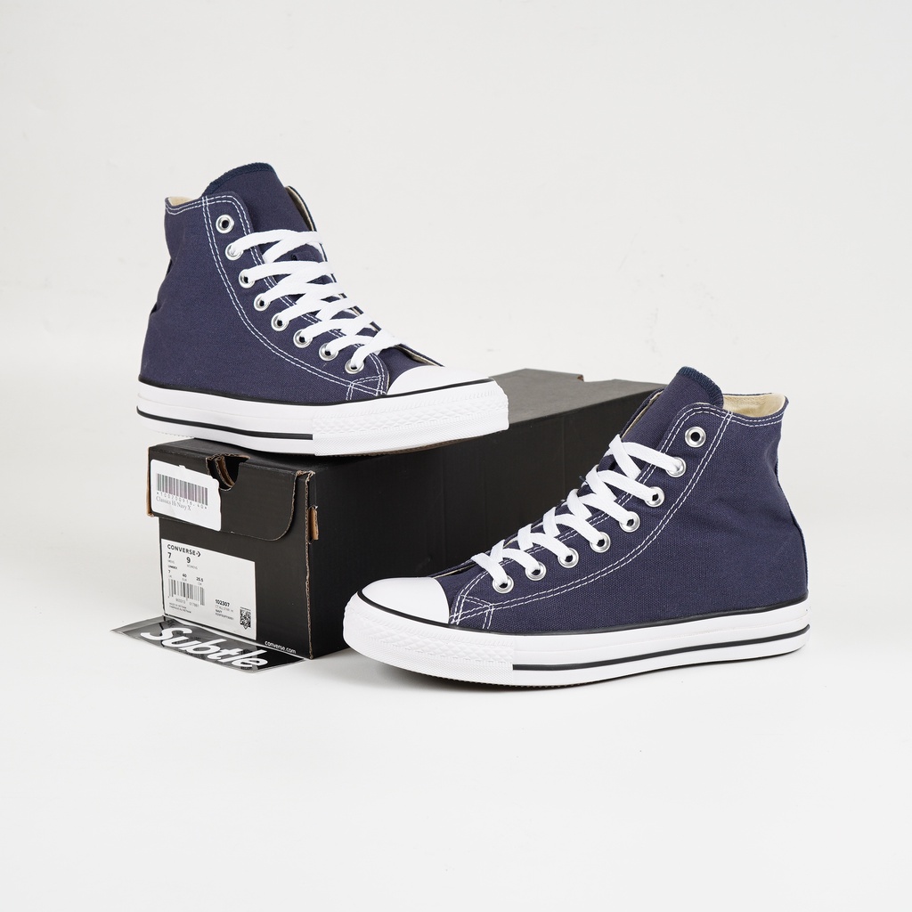 converse high basic navy