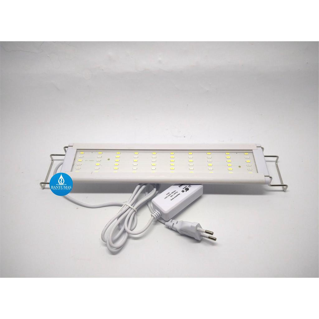 Lampu Aquarium LED Yamano S400 / S-400 30-40cm 13 Watt WRGB