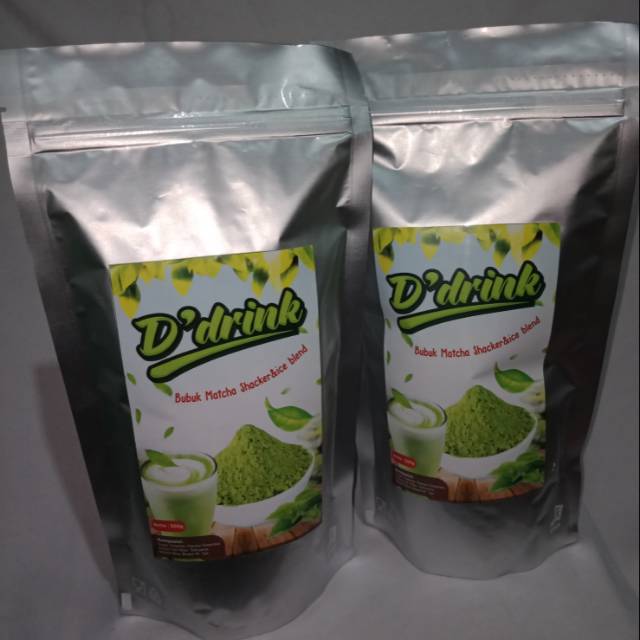 

Bubuk minuman greentea/macha 500gr